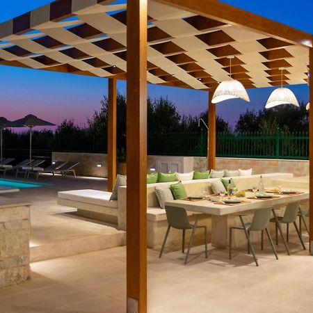 Estella Villa With Pool, Children Area, Bbq & Magnificent Views! Astérion Exterior photo