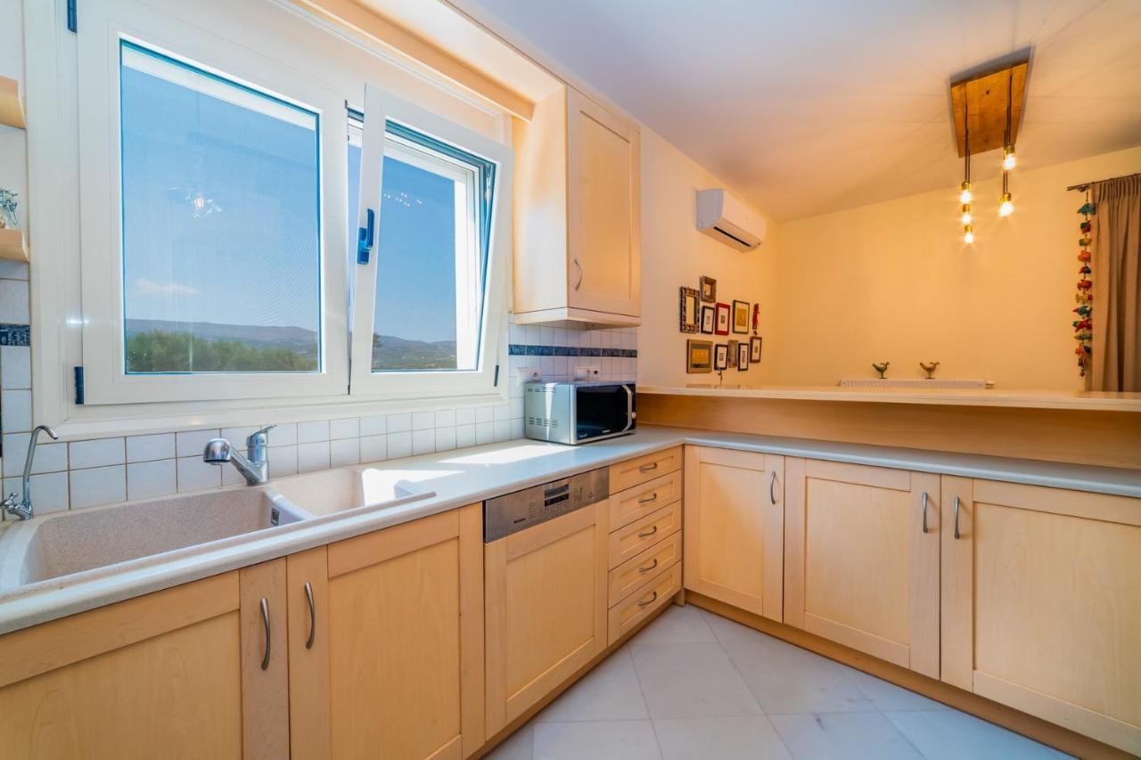Estella Villa With Pool, Children Area, Bbq & Magnificent Views! Astérion Exterior photo