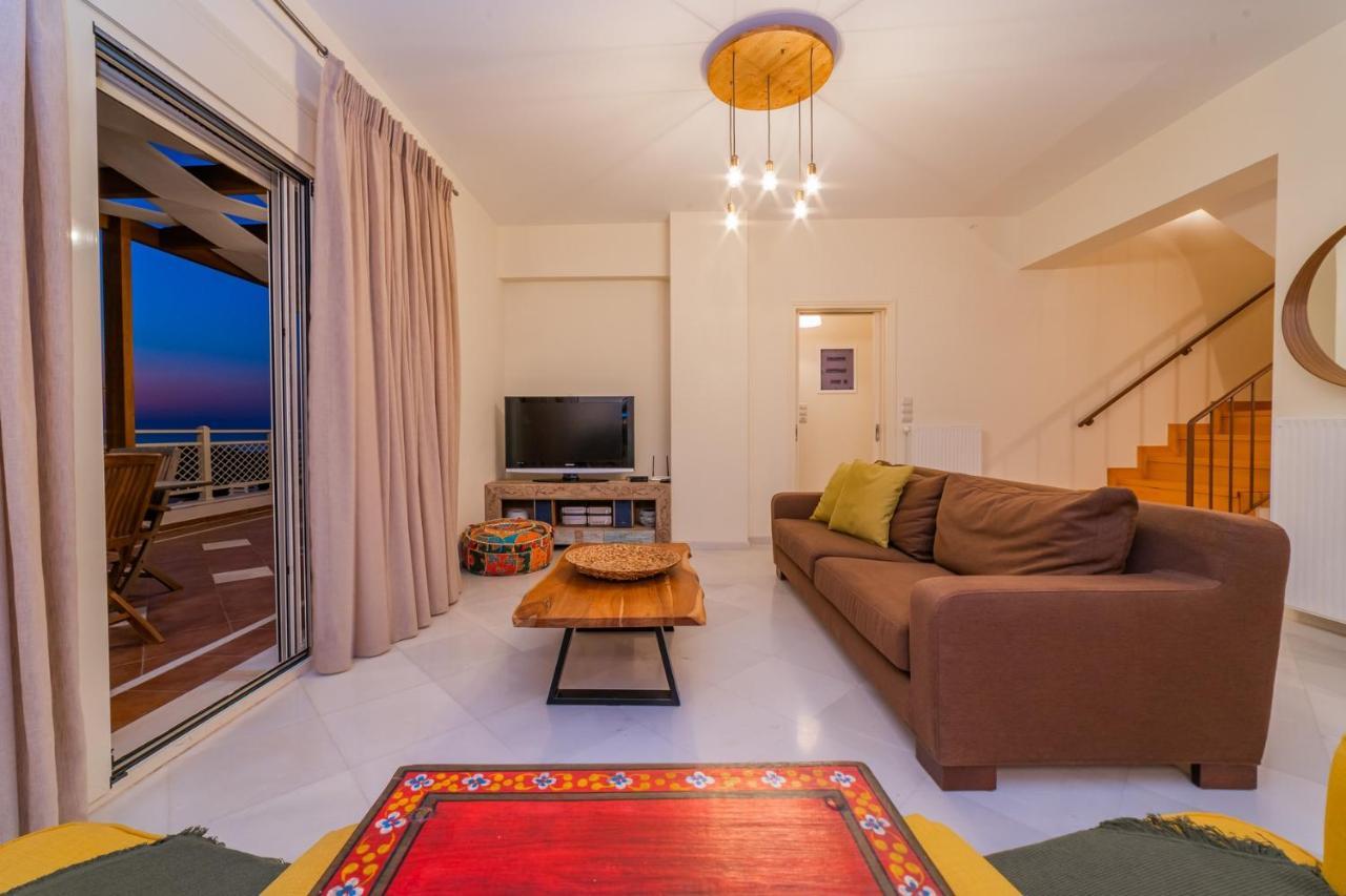 Estella Villa With Pool, Children Area, Bbq & Magnificent Views! Astérion Exterior photo