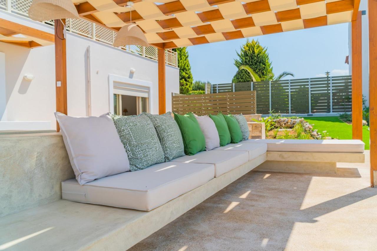 Estella Villa With Pool, Children Area, Bbq & Magnificent Views! Astérion Exterior photo