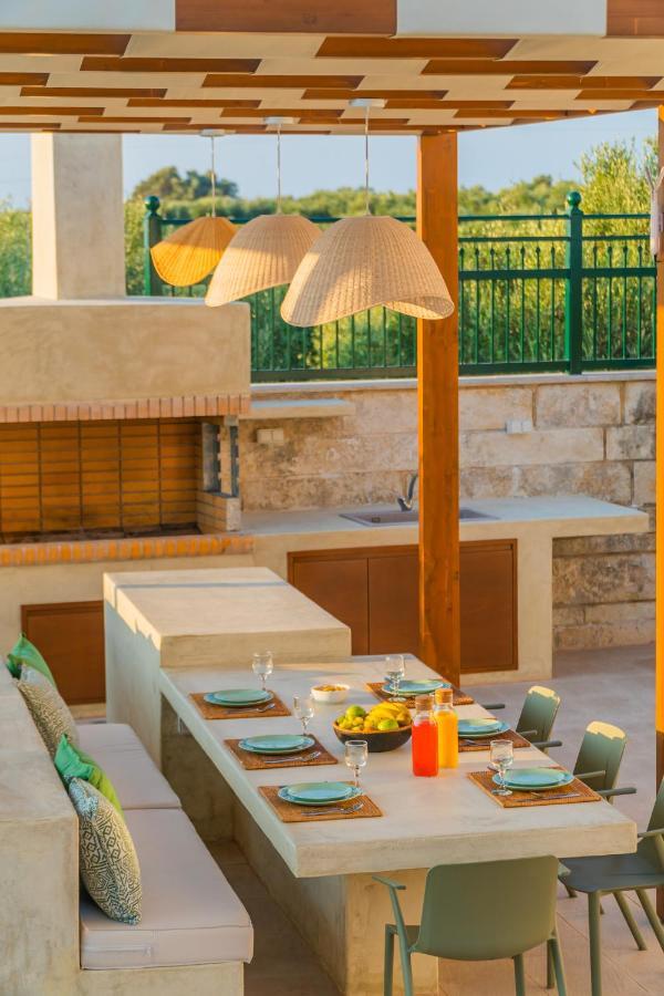 Estella Villa With Pool, Children Area, Bbq & Magnificent Views! Astérion Exterior photo